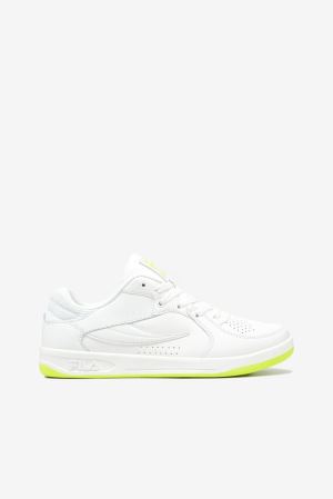 FILA Tn-83 Sneakers White / Yellow,Womens Shoes | CA.KQESVL560